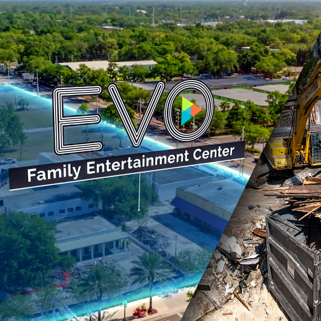 Demolition Underway at Future Site of $50M EVO Entertainment Destination in Downtown Clearwater