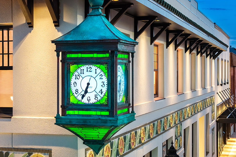 Restored by master horologist David Boyd over five months and approximately 700 hours, the historic McClintock-Loomis clock once again watches over Cleveland Street. As Boyd reflected, “To me, this clock is much more than a timepiece. It is a jewel of Clearwater.”